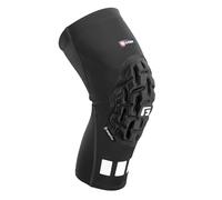 G-Form Pro Handball 180 Rodillera Acolchada (individual) - Soporte Ligero, Transpirable y Flexible para la Comodidad y Protección del Atleta - Negro, XX-Grande