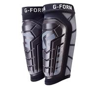 G-Form Pro-S Vento - Espinilleras de Fútbol - Equipamiento de Entrenamiento - Negro, Adulto X-Grande