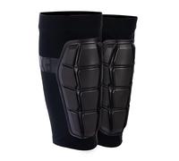 G-Form Pro-X3 Espinilleras MTB Acolchadas para Adultos - Espinilleras Protectoras para Ciclismo, Mountain Bike - Triple Negro Mate, Adulto Grande/X-Large