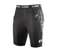 G-Form Pro-X3 Pantalones Cortos de Ciclismo para Hombre - para Bicicleta de Montaña y Motociclismo - Shorts MBT - Negro, Adulto Grande