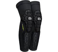 G-Form Rugged 2 Extended Youth - Rodillera y espinillera (talla L/XL), color negro