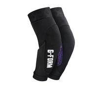 G-Form Terra Coderas para Bicicleta de Montaña - Protector de Rodilla para Ciclismo, Skateboarding y Más - Codera Flexible y Transpirable - Negro, Adulto Grande