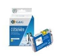 G&G Epson T3474/T3464 (34XL) Amarillo Cartucho de Tinta Pigmentada Generico - Reemplaza C13T34744010/C13T34644010 GG-T3474(PG)