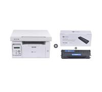 G&G Impresora láser M2022NW, dispositivo multifuncional con impresora, escáner y copiadora, negro/blanco, WiFi (22-23 ppm)