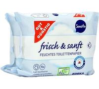 G&G - Papel higiénico humidificado, 70 unidades en paquete Gut&