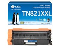 G&G TN-821 Toner Compatible con Brother TN821 TN821XL para Brother HL-L9430CDN HL-L9470CDN MFC-L9670CDN MFC-L9630CDN (TN821XXL Negro)