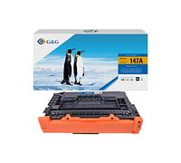 G&G Tóner compatible de repuesto para HP 147A W1470A para HP LaserJet Enterprise M610dn M611dn M611x M612dn M612x MFP M634z M635fht M635h M636fh con chip (1 negro)