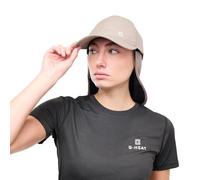 G-HEAT - Gorra Sahariana Anti-UV con protección UPF50+ | Refrescado instantáneo | Ligera, Transpirable | Protector de cuello desmontable | Ideal para ocio, senderismo, verano, quemaduras de sol, beige