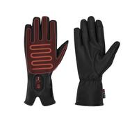 G-HEAT - Guantes calefactores femeninos MILANO | Aislamiento guata | Hasta 6 horas de calor | Índice táctil | Diseño ligero y cortavientos | Actividades diarias en clima frío, Negro , medium