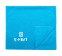 G-HEAT - Toalla de refrigeración de microfibra, 100 x 30 cm, toalla de deporte refrescante, antisudor, ligera y de secado rápido, ideal para fitness, yoga, senderismo (azul)