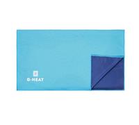G-HEAT - Toalla de refrigeración de microfibra XL, 120 x 50 cm, toalla de deporte refrescante, antisudor, ligera y de secado rápido, ideal para fitness, yoga, senderismo (cielo)