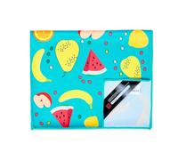 G-HEAT - Toalla infantil de enfriamiento instantáneo, microfibra ultraligera, 100 x 30 cm, antisudor, suave y compacto, para verano, actividades deportivas y colonias (Fruits)