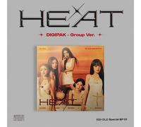 (G) I-DLE HEAT Special Album CD+Letras+Photocard+Tracking Sealed GIDLE (versión Digipack GROUP)