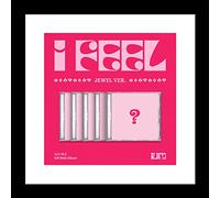 (G) I-DLE I Feel 6th Mini álbum Jewel Versoin Minnie Cover CD+folleto+1p tarjeta fotográfic papel de letra + seguimiento sellado