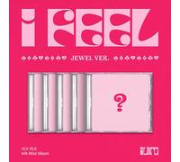 (G) I-DLE - I Feel Mini 6th Álbum JEWEL Ver. ALL [Miyeon + Minnie + Soyeon + Yuqi + Shuhua]