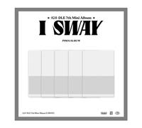 (G)I-DLE I SWAY 7th Mini Album POCA Shuhua Version 1ea PhotoStand+1p QR Card+2p PhotoCard+2ea Sticker+1ea User Guide+Tracking Sealed GI-DLE GIDLE