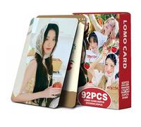 (G) I-DLE - Juego de 55 tarjetas fotográficas KPOP álbum I Feel Lomo para fanáticos de Neverland para niños y niñas