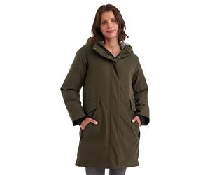 G.I.G.A. DX by killtec Mujer Parka funcional/parka impermeable con capucha GW 12 WMN PRK, dunkeloliv, 38, 43355-000