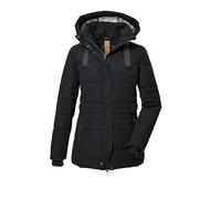 G.I.G.A. DX - GW 25 WMN QLTD JCKT, Chaqueta acolchada con capucha desmontable/chaqueta funcional con aspecto de plumón Mujer, Negro,