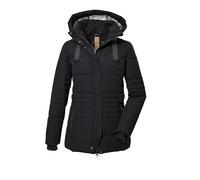 G.I.G.A. DX - GW 25 WMN QLTD JCKT, Chaqueta acolchada con capucha desmontable/chaqueta funcional con aspecto de plumón Mujer, Negro,