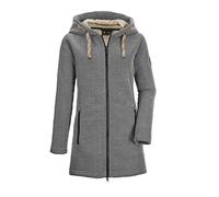 G.I.G.A. DX GW 54 WMN KNTFLC PRK 37640-000 - Chaqueta de forro polar con capucha, talla 44, color blanco roto
