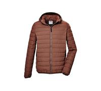 G.I.G.A. DX Hombre Chaqueta acolchada/chaqueta de transición con capucha con cremallera GS 84 MN QLTD JCKT, rostrot, 4XL, 43131-000