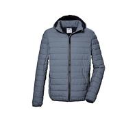 G.I.G.A. DX Hombre Chaqueta acolchada/chaqueta de transición con capucha con cremallera GS 84 MN QLTD JCKT, blaugrau, M, 43131-000