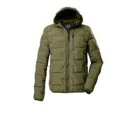 G.I.G.A. DX Hombre Chaqueta acolchada/chaqueta funcional con aspecto de plumón y capucha GW 72 MN QLTD JCKT, olivgrün, L, 43519-000