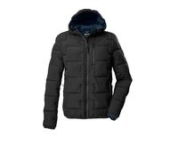 G.I.G.A. DX Hombre Chaqueta acolchada/chaqueta funcional con aspecto de plumón y capucha GW 72 MN QLTD JCKT, schwarz, L, 43519-000