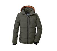 G.I.G.A. DX Hombre Chaqueta acolchada/chaqueta funcional con capucha con cremallera GW 27 MN QLTD JCKT, dunkel olivgrün, XL, 41870-000