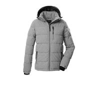G.I.G.A. DX Hombre Chaqueta acolchada/chaqueta funcional con capucha con cremallera GW 45 MN QLTD JCKT, grau, M, 43654-000