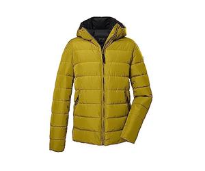 G.I.G.A. DX Hombre Chaqueta acolchada con capucha/chaqueta funcional impermeable GW 10 MN QLTD JCKT, mustard, XL, 39833-000