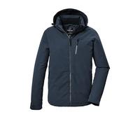 G.I.G.A. DX Hombre Chaqueta funcional/chaqueta de exterior con capucha con cremallera GW 64 MN JCKT, dunkel rauchblau, M, 42539-000