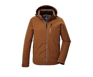 G.I.G.A. DX Hombre Chaqueta funcional/chaqueta de exterior con capucha con cremallera GW 64 MN JCKT, rost, 3XL, 42539-000