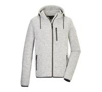 G.I.G.A. DX Hombre Chaqueta polar de punto/chaqueta polar con capucha GW 54 MN KNTFLC JCKT, gebrochenes weiss, XXL, 42275-000
