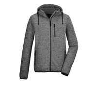 G.I.G.A. DX Hombre Chaqueta polar de punto/chaqueta polar con capucha GW 54 MN KNTFLC JCKT, schwarz, S, 42275-000