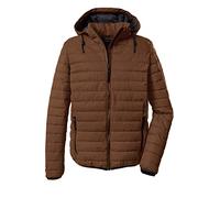G.I.G.A. DX Men's Chaqueta acolchada/chaqueta informal funcional con look de plumón y capucha con cremallera GW 42 MN QLTD JCKT, rust, S, 38534-000