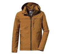 G.I.G.A. DX Men's Chaqueta funcional/chaqueta outdoor con capucha enrollable - GS 12 MN JCKT, dark curry, XL, 38217-000