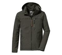 G.I.G.A. DX Men's Chaqueta funcional/chaqueta outdoor con capucha enrollable - GS 12 MN JCKT, green anthracite, XXL, 38217-000