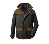G.I.G.A. DX Men's Chaqueta informal funcional con capucha con cremallera GW 36 MN JCKT, antracita verde, M, 38538-000