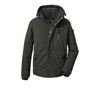 G.I.G.A. DX Men's Chaqueta informal funcional con capucha con cremallera GW 37 MN JCKT, antracita verde, S, 38541-000