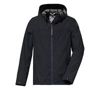 G.I.G.A. DX Men's Chaqueta softshell/chaqueta outdoor con capucha - GS 9 MN SFTSHLL JCKT, dark navy, L, 38213-000