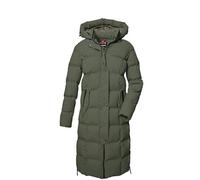 G.I.G.A. DX Mujer Abrigo acolchado/abrigo funcional con capucha GW 2 WMN QLTD CT, oliv, 46, 41338-000
