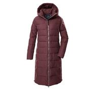 G.I.G.A. DX Mujer Abrigo acolchado/parka acolchada/abrigo funcional en plumón con capucha GW 88 WMN QLTD CT, dunkelorchidee, 36, 43534-000