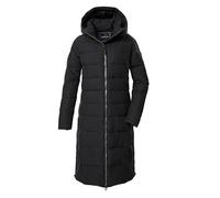 G.I.G.A. DX Mujer Abrigo acolchado/parka acolchada/abrigo funcional en plumón con capucha GW 88 WMN QLTD CT, schwarz, 36, 43534-000