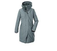 G.I.G.A. DX Mujer Abrigo/parka funcional con capucha GW 80 WMN CT, foggy ocean, 36, 43522-000