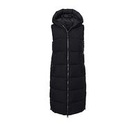 G.I.G.A. DX mujer Chaleco acolchado/chaleco funcional con aspecto de plumón y capucha GW 24 WMN QLTD VST, black, 34, 39929-000