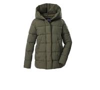 G.I.G.A. DX Mujer Chaqueta acolchada/chaqueta funcional con aspecto de plumón y capucha GW 57 WMN QLTD JCKT, dunkeloliv, 40, 43527-000