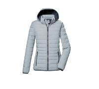 G.I.G.A. DX Mujer Chaqueta acolchada con capucha con cremallera GS 63 WMN QLTD JCKT_Uyaka, blaugrau, 38, 43053-000