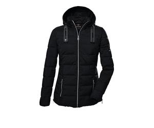 G.I.G.A. DX Mujer Chaqueta acolchada con capucha desmontable GW 4 WMN QLTD JCKT, schwarz, 38, 41341-000